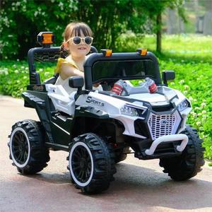 2人乘车儿童礼品电动越野卡车，带遥控器，led灯，蓝牙，<span class=keywords><strong>3</strong></span>速，2弹簧悬架 - Product Image 5