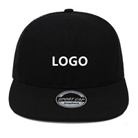 Gorra de Béisbol de 5 Paneles 100% Algodón, Bordado a Máquina, Impresión por Transferencia de Calor, Logotipo Personalizado en el Panel Frontal, Estilo Deportivo Unisex para Adultos