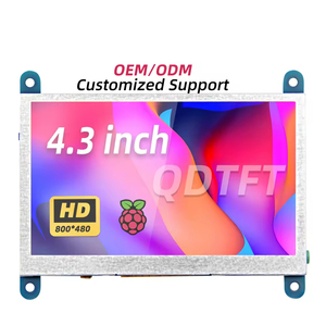 Mpi4306 800*480 LCD hiển thị 4.3 ''tft Màn hình LCD 4.3 inch IPS LCD module cho <span class=keywords><strong>Raspberry</strong></span> <span class=keywords><strong>Pi</strong></span> - Product Image 1