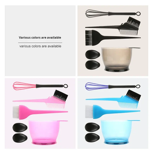 ชุดอุปกรณ์<span class=keywords><strong>ย้อม</strong></span><span class=keywords><strong>ผม</strong></span> 5 ชิ้น ชุดแปรงและถ้วยสำหรับ<span class=keywords><strong>ย้อม</strong></span>สี<span class=keywords><strong>ผม</strong></span> สำหรับการฟอกสีและย้อมสีผม - Product Image 4