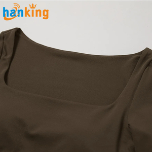 Set Ehanking Yoga top da donna a maniche lunghe e pantaloni a gamba larga ad asciugatura rapida <span class=keywords><strong>sport</strong></span> da corsa Fitness Yoga <span class=keywords><strong>2</strong></span> pezzi set Suit - Product Image 5