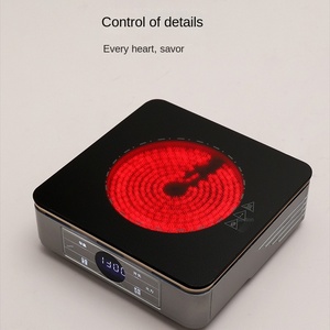 Cocina de un solo quemador portátil manual eléctrica de acero inoxidable fácil de limpiar con diseño impermeable y ajustes personalizados - Product Image 4