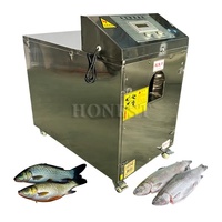 Machine de détartrage et d'éviscération de poisson en acier inoxydable/dissolvant de détartreur de poisson/machine de nettoyage de poisson