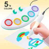 Nouvel ensemble de stylos lumineux magiques ITTL, crayons électriques colorés à l'eau, stylos lumineux pour enfants, peinture, graffiti, stylos artistiques, jouets de dessin pour enfants