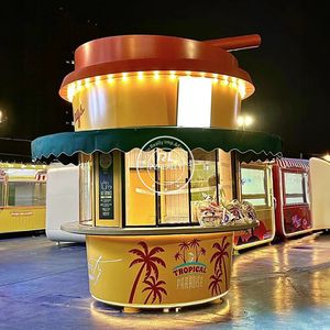 OEM China Concession Retro Ice Cream Turkey Cart Mobile <b>Deep</b> <b>Fryer</b> Food Truck Trailer for Sale Usa - Product Image 1