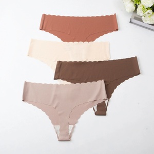 กางเกงในผู้หญิงแบบไร้ตะเข็บขอบหยักทรงเซ็กซี่ ราคาโรงงานถูก รุ่นใหม่ - Product Image 3