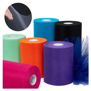 6 pouces 78 couleurs tulle organza weiss tulle organza en rollo tulle 100 yard