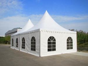 Guangzhou 10x10m <span class=keywords><strong>Barnum</strong></span> Gazebo Pagode Tente Tentes de fête en plein air pour événements Grand chapiteau de mariage Hôtel Desert Tente - Product Image 5