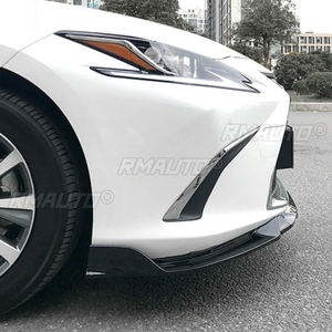 <b>Car</b> Front Bumper Lip <b>Diffuser</b> Spoiler <b>for</b> Lexus ES 350 300h 2018 2019 2020 2021 2022 Body Kits Tuning Accessories - Product Image 5