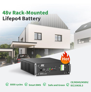 Paquete de Baterías de Fosfato de Hierro y Litio (LiFePO4) de 48V y 300Ah para Sistema Solar de Alto Rendimiento, 200ah - Product Image 3