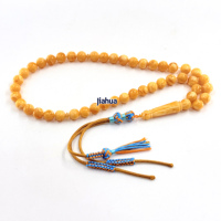 Perles de prière musulmanes 10mm 45 pièces, perles en résine, Misbaha islamique, Tisbiha arabe unisexe, pour la prière et la louange d'Allah, utilisable en piscine, chapelet