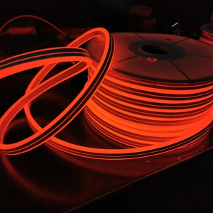 50 Metro <span class=keywords><strong>Rollo</strong></span> AC 230V Bi Side Emitting Luz De <span class=keywords><strong>Led</strong></span> Stripe 8*18mm Naranja Neón Flexible Navidad Luces <span class=keywords><strong>Led</strong></span> Para Fiestas - Product Image 2
