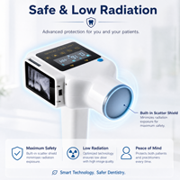 Mesin Rontgen Gigi Portabel Tipe Pistol Frekuensi Tinggi dengan Sensor Digital Intraoral untuk Klinik Hewan