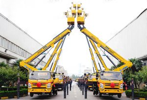 XCMG utilizzato GKS25BH51 25m <span class=keywords><strong>camion</strong></span> montato piattaforma di lavoro aerea <span class=keywords><strong>con</strong></span> secchio - Product Image 5