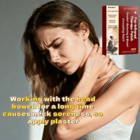 Patch de soulagement de la douleur Non tissé respirant pour douleur articulaire lombaire cervicale Anti inflammatoire douleur musculaire de l'épaule du bas du dos