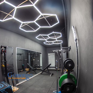 Ventas calientes Europa Hexagrid Car Workshop Boutique Fitness Studio Detailing Shops Led Lighting Gym Lamp - Product Image 4