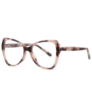 Montures de lunettes <span class=keywords><strong>papillon</strong></span> brillantes bleues Vintage TR90 pour femmes Nouvelles lunettes TR90 à lumière progressive de Guangzhou - Product Image 6