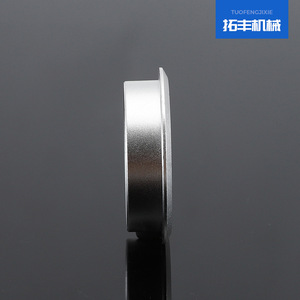 Capuchon en aluminium personnalisé usiné CNC, pièce non standard, surface brossée pour accessoires de quincaillerie - Product Image 3