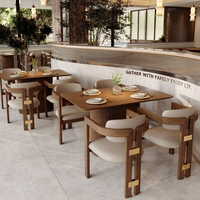 Chaise de salle à manger orientale moderne de luxe avec dossier tissé pour restaurant haut de gamme
