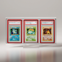 Étui de protection en acrylique transparent pour cartes de collection, étui de protection en acrylique pour cartes de collection, étui de protection en acrylique pour cartes de collection de baseball CGC