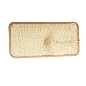 Alfombra rascadora para gatos de sisal natural, para el suelo y la pared, protectora de alfombras y sofás. - Product Image 5