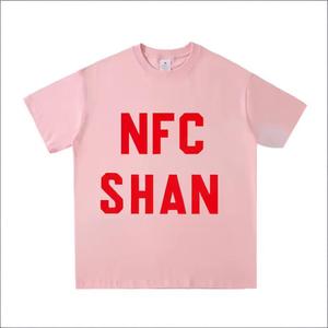 T-shirt da uomo Hell Star in cotone a maniche corte, stile streetwear europeo-americano, con lavaggio effetto invecchiato e distressed, di marca di moda, per il mercato transfrontaliero - Product Image 6