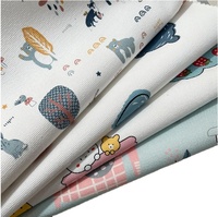 Tissu challis en rayonne à imprimé floral réactif Mulinsen Textile, tissu popeline 100% viscose, tissu en viscose