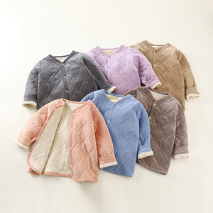 2024 di fabbrica collezione di abbigliamento invernale Unisex Cardigan intimo termico stampato formale stile per uomo e donna bambini - Product Image 1