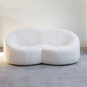 Modern Studios Room Loveseat <span class=keywords><strong>Sofa</strong></span> <span class=keywords><strong>Sofa</strong></span> en mousse haute densité Canapé-<span class=keywords><strong>lit</strong></span> élégant pour 2 personnes - Product Image 5