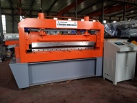 Niveleuse/drogeuse de tôles métalliques à commande PLC automatique de haute précision, entraînée par moteur