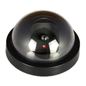 Caméra <span class=keywords><strong>de</strong></span> <span class=keywords><strong>surveillance</strong></span> dôme CCTV réaliste avec clignotement, lumière LED, pour intérieur, caméra factice simulée, sécurité (vente en gros) - Product Image 1
