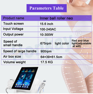 Rodillo de Belleza Slim Endos con Esferas para Eliminar la Celulitis, Moldear el Cuerpo, Rodillo Facial Reafirmante, Máquina de Adelgazamiento con Bola Interna en Venta - Product Image 6