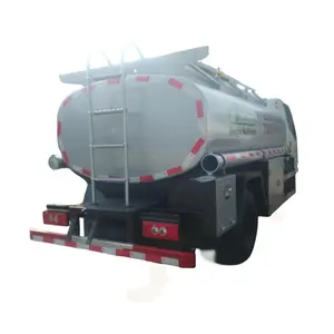 Fornecedor confiável JMC caminhão tanque de combustível de 4000 litros para caminhão tanque de combustível Nigéria