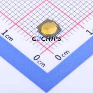 TS-1196A-E Tactile Switch SMD-4P,4.5x4.5mm Switch Single Pole Single Throw Round Button Vertical Mount 4.5mm - Product Image 1