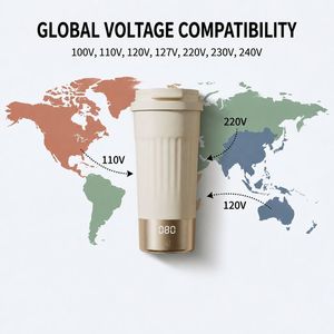 Termo de Agua Inteligente Gourde Bb Nurse Cup con Tecnología Tembler, el Más Nuevo y Viral, Calentador de Botellas Nescafé, Taza Térmica para Bebidas Calientes - Product Image 3