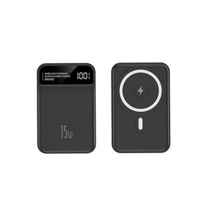 ออกแบบใหม่ 22.5w แบบพกพาแม่เหล็กไร้สายชาร์จนาฬิกาชาร์จเร็ว Power Bank <span class=keywords><strong>แบตเตอรี่</strong></span>สําหรับ iwatch airpods iphone - Product Image 3