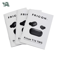 Impression de flyers publicitaires sur mesure de haute qualité, format A4 A5, service d'impression