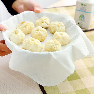 Cotton Gauze Steamer Cloth Non Stick Breathable For Steamed Buns And Mantou Food Steamer Parts - Product Image 1