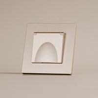 Prise murale standard française de l'UE 86*86mm prise de courant de panneaux de nouveau Style 250V 16A prises et interrupteurs domestiques avec couvercle