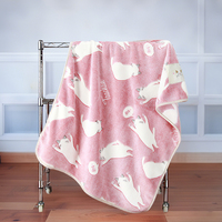 Couverture Douillette et Moelleuse en Polyester Personnalisable, Hypoallergénique, pour Toutes Saisons, Idéale pour Canapé et Lit