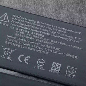 G3HTA036H DYNK01 45.2Wh <b>Battery</b> for Microsoft Surface Laptop 1 Laptop 2 1769 CE RoHS Wholesale Bulk Grade A - Product Image 4