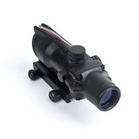 AIM-O 4X 32 Source réelle en aluminium Laser point rouge portée de visée 4X éclairage AO1002 accessoire tactique en alliage d'aluminium Durable