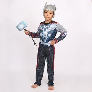 Costume da <span class=keywords><strong>Thor</strong></span> di Alta Qualità con Maniche Lunghe e Pettorale Muscoloso per Ragazzi, per Feste di Halloween e Cosplay da Supereroe - Product Image 2