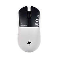Nouvelle souris de jeu sans fil ATK Dragonfly A9 Air/ A9 Air+ PAW3950Ultra PAW3955, légère, design ergonomique Nordic54L15 pour PC