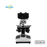 XSZ-N107 Binocular Biological Compound Microscope 400x-1600X School Laboratory LED Display Screen Manual Focus IP55 Rated