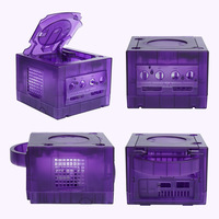 Pour Nintend Gamecube coque de remplacement NGC Transparent noir Gamecube étui NGC Shell Console coque accessoires