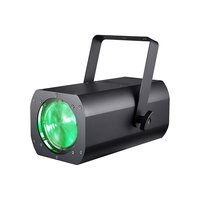 Projecteur LED COB 200W DMX512 RGBW 4-en-1 avec zoom, type Fresnel, pour scène, événements, studio, télévision, DJ et spectacles