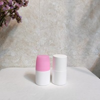 Bouteille à rouleaux en plastique PE de 50ml-Couleur et artisanat personnalisés, contenant déodorant et anti-transpirant, vente en gros d'usine