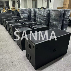 Subwoofer actif double 18 pouces en néodyme Sub 8008-AS, enceinte Line Array HDL 6A, sonorisation professionnelle portable et étanche - Product Image 4