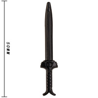 Minifigura de arma de guerra Medieval, cuchillo de espada, arco, flecha, escudo, accesorios, bloques de construcción de plástico, juguetes para niños